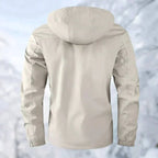 Dirk | Men's Waterproof Outdoor Jacket, Windproof Autumn Jacket | My Sweet Wardrobe | White