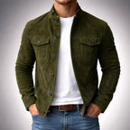 Dominik | Men's Blazer with Structured Cut, Elegant Men's Jacket | My Sweet Wardrobe | Green