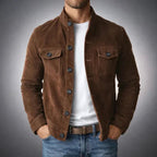 Dominik | Men's Blazer with Structured Cut, Elegant Men's Jacket | My Sweet Wardrobe | Green