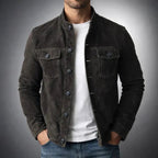 Dominik | Men's Blazer with Structured Cut, Elegant Men's Jacket | My Sweet Wardrobe | Green