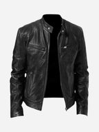 Douglas | Men's Premium Leather Jacket, Classic Tailored Jacket | My Sweet Wardrobe
