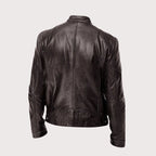 Douglas | Men's Premium Leather Jacket, Classic Tailored Jacket | My Sweet Wardrobe