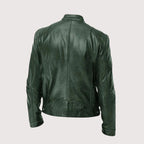 Douglas | Men's Premium Leather Jacket, Classic Tailored Jacket | My Sweet Wardrobe