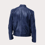 Douglas | Men's Premium Leather Jacket, Classic Tailored Jacket | My Sweet Wardrobe