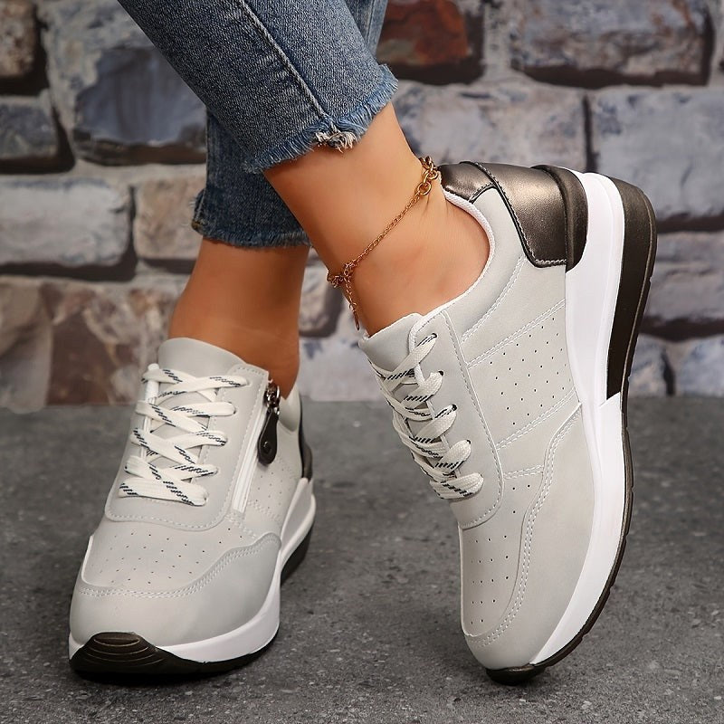 Edith | Women's Orthopaedic Trainers, Comfortable Slip-On Shoes | My Sweet Wardrobe