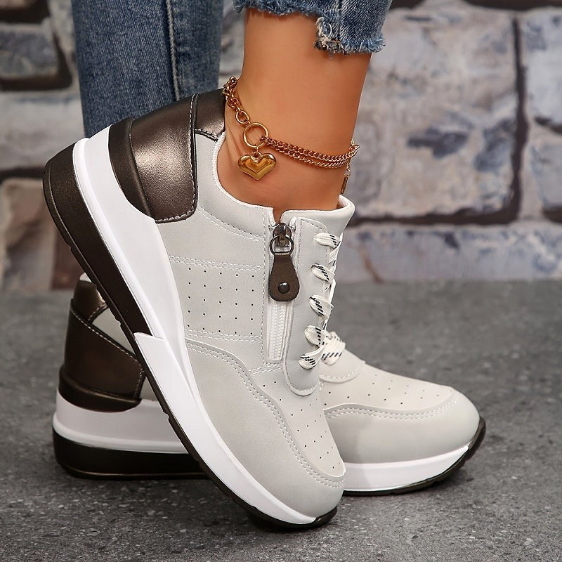 Edith | Women's Orthopaedic Trainers, Comfortable Slip-On Shoes | My Sweet Wardrobe