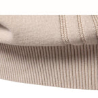 Edmund | Men's Jumper with Check Pattern, Classic Knit Jumper | My Sweet Wardrobe | Navy Blue