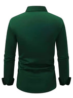 Edward | Men's Long-Sleeved Breathable Shirt, Slim-Fit Smart Shirt | My Sweet Wardrobe