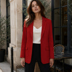 Eliza | Women's Fitted Blazer, Tailored Structured Jacket | My Sweet Wardrobe