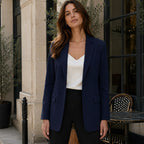 Eliza | Women's Fitted Blazer, Tailored Structured Jacket | My Sweet Wardrobe