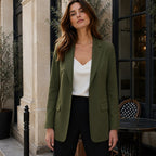 Eliza | Women's Fitted Blazer, Tailored Structured Jacket | My Sweet Wardrobe