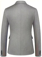 Elliot | Men's Slim-Fit Three-Piece Suit, Double-Breasted Waistcoat Trouser Suit | My Sweet Wardrobe
