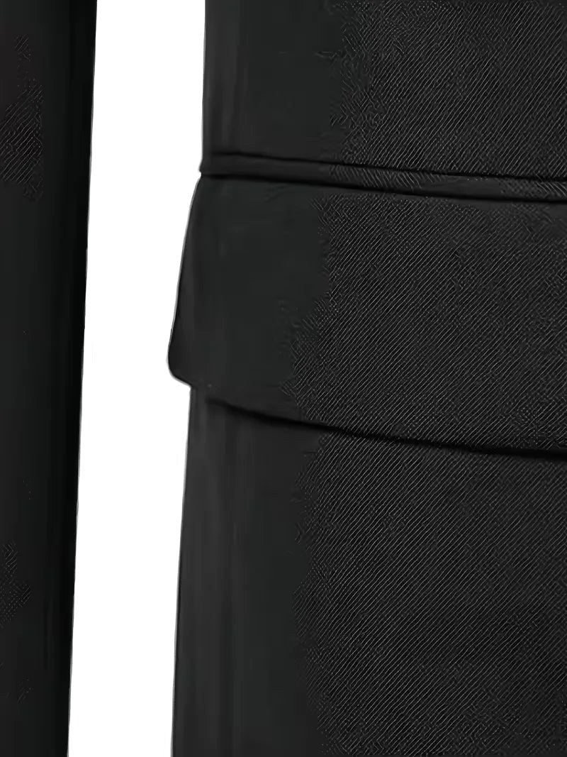 Elliot | Men's Slim-Fit Three-Piece Suit, Double-Breasted Waistcoat Trouser Suit | My Sweet Wardrobe