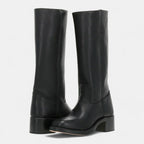Eloane | Women's Cushioned Slip-On Cowboy Boots, Western-Style Ankle Boots | My Sweet Wardrobe | Light Brown