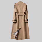 Eloise | Women's Belted Double-Breasted Trench Coat, Longline Winter Coat | My Sweet Wardrobe