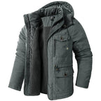 Ethan | Men's Insulated Jacket with Cold Protection, Windproof Autumn Jacket | My Sweet Wardrobe | Black