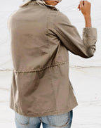 Evie | Women's Structured Utility Jacket, Smart Casual Jacket | My Sweet Wardrobe