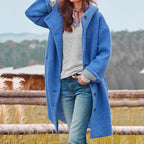 Fabienne | Women's Structured Wool-Blend Coat, Warm Winter Coat | My Sweet Wardrobe