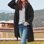 Fabienne | Women's Structured Wool-Blend Coat, Warm Winter Coat | My Sweet Wardrobe