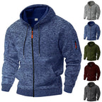 Falk | Women's Fleece Jacket with Structured Design, Warming Autumn Jacket | My Sweet Wardrobe | Royal Blue