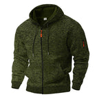 Falk | Women's Fleece Jacket with Structured Design, Warming Autumn Jacket | My Sweet Wardrobe | Burgundy Red