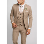 Felix | Men's Suit for Wedding Guests in Slim Fit Cut, Three-Piece Suit | My Sweet Wardrobe | Light Blue