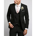 Felix | Men's Suit for Wedding Guests in Slim Fit Cut, Three-Piece Suit | My Sweet Wardrobe | Light Blue