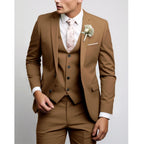 Felix | Men's Suit for Wedding Guests in Slim Fit Cut, Three-Piece Suit | My Sweet Wardrobe | Light Blue