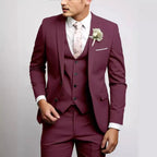 Felix | Men's Suit for Wedding Guests in Slim Fit Cut, Three-Piece Suit | My Sweet Wardrobe | Light Blue