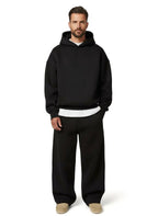 Florian | Men's Hooded Tracksuit with Straight Fit, Hoodie Set | My Sweet Wardrobe | Light Grey
