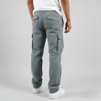 Freddie | Men's Relaxed Fit Cargo Trousers, Side Pocket Streetwear Trousers | My Sweet Wardrobe
