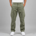 Freddie | Men's Relaxed Fit Cargo Trousers, Side Pocket Streetwear Trousers | My Sweet Wardrobe