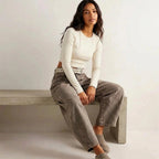 Freya | Women's Relaxed Barrel Jeans, High-Waist Denim Jeans | My Sweet Wardrobe