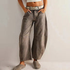 Freya | Women's Relaxed Barrel Jeans, High-Waist Denim Jeans | My Sweet Wardrobe