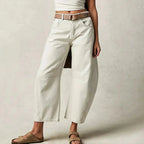 Freya | Women's Relaxed Barrel Jeans, High-Waist Denim Jeans | My Sweet Wardrobe
