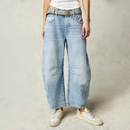 Freya | Women's Relaxed Barrel Jeans, High-Waist Denim Jeans | My Sweet Wardrobe