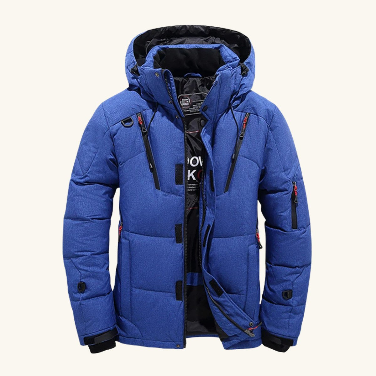 Garrett | Men's Insulated Winter Parka Jacket, Hooded Windproof Coat | Dressific