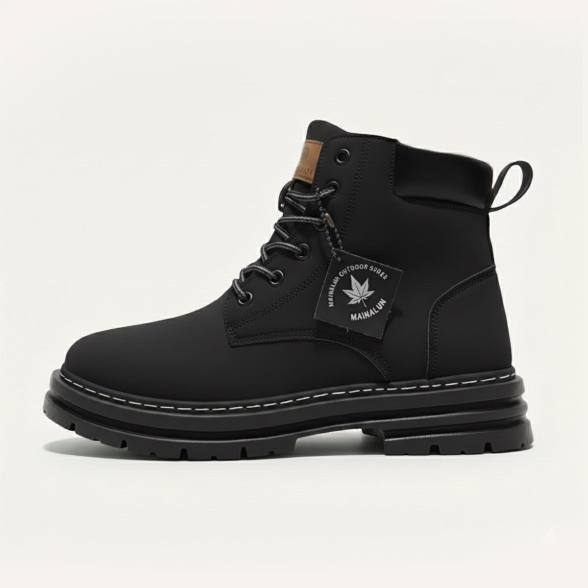 Gavin | Men's Fur-Lined Insulated Snow Boots, Winter Boots | Dressific