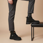 Gavin | Men's Fur-Lined Insulated Snow Boots, Winter Boots | Dressific