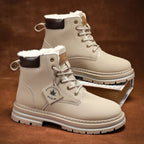 Gavin | Men's Fur-Lined Insulated Snow Boots, Winter Boots | Dressific