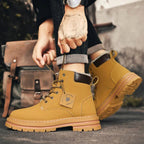 Gavin | Men's Fur-Lined Insulated Snow Boots, Winter Boots | Dressific