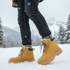 Gavin | Men's Fur-Lined Insulated Snow Boots, Winter Boots | Dressific