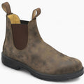 George | Men's Chelsea Leather Slip-On Ankle Boots, Classic Slip-On Boots | My Sweet Wardrobe | Brown