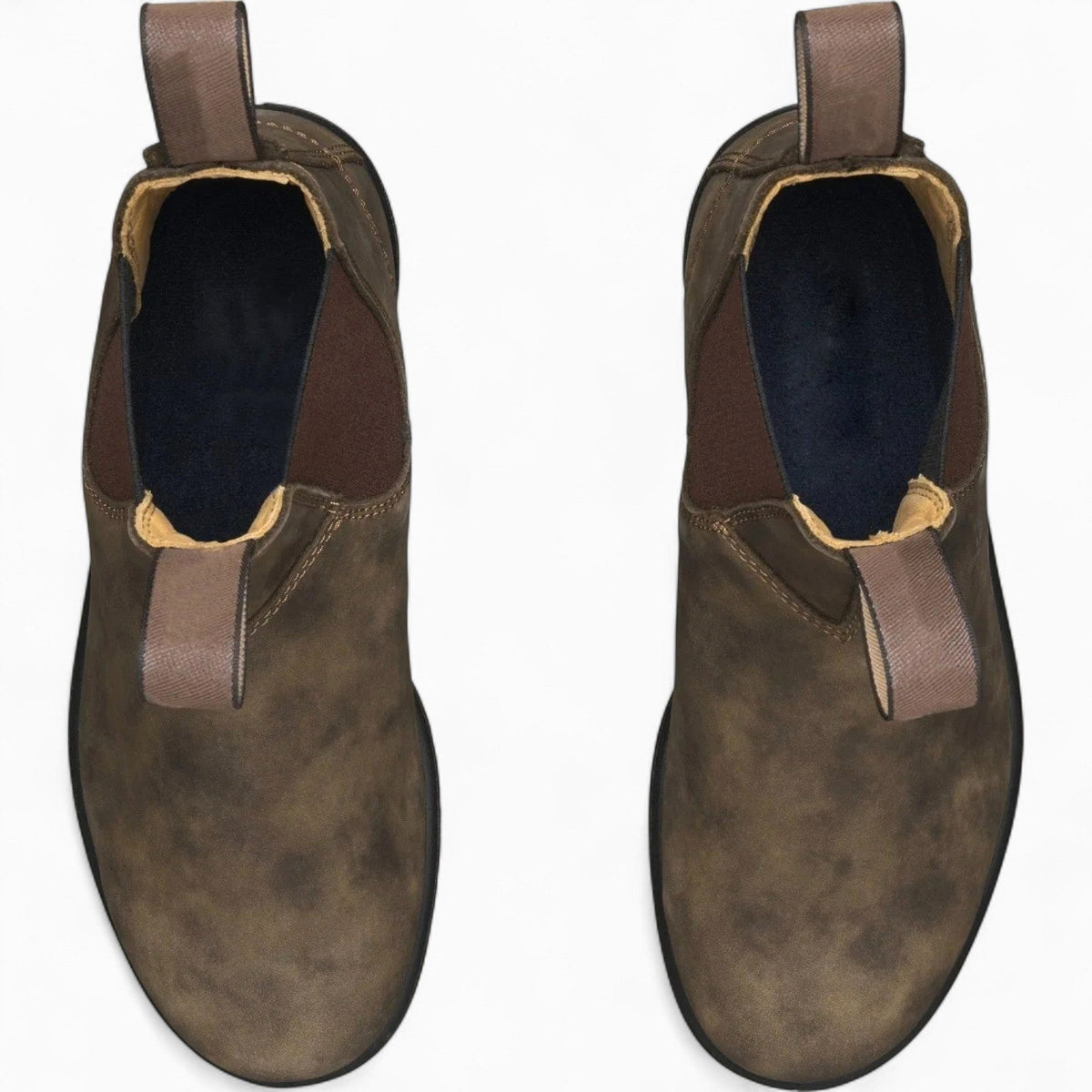 George | Men's Chelsea Leather Slip-On Ankle Boots, Classic Slip-On Boots | My Sweet Wardrobe | Grey