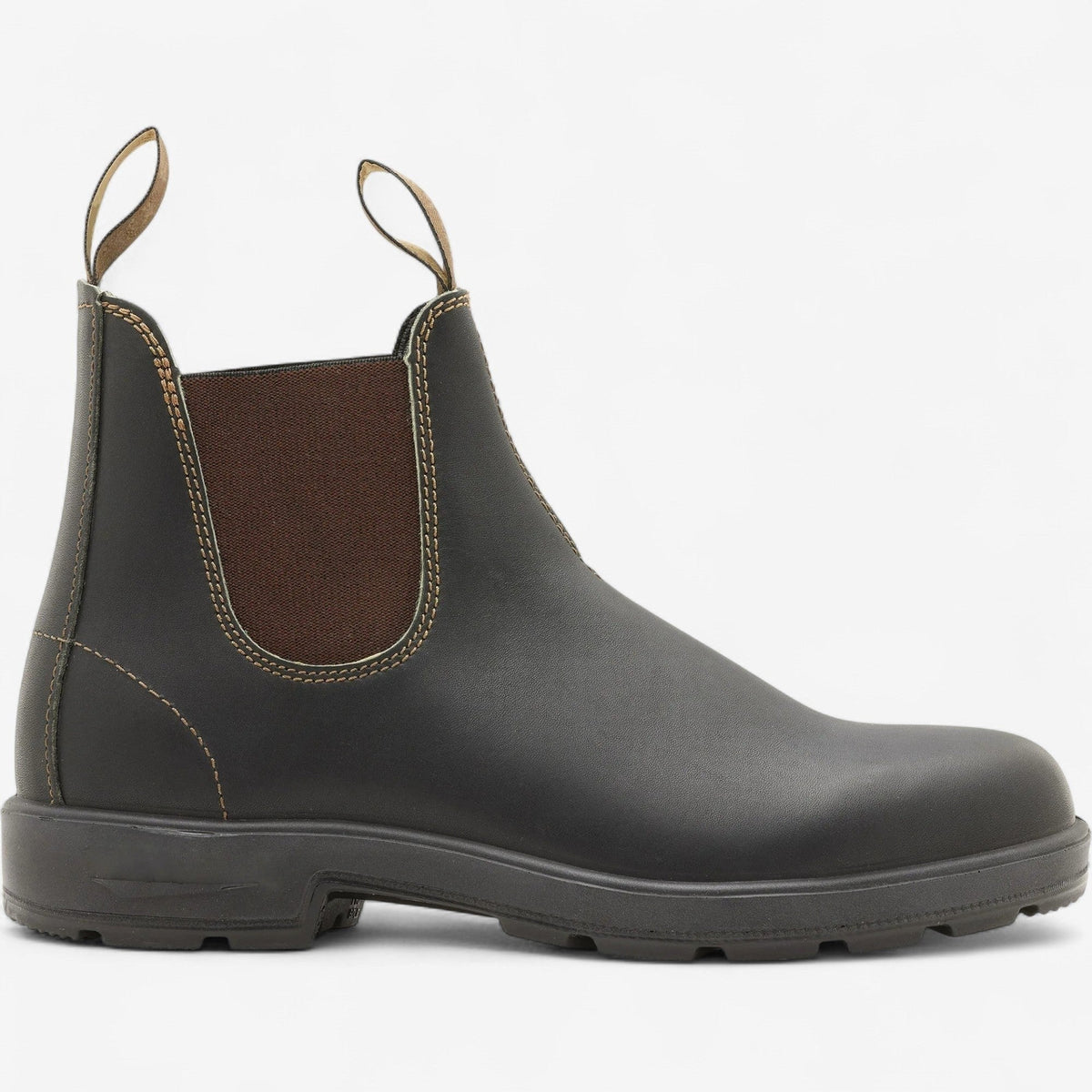 George | Men's Chelsea Leather Slip-On Ankle Boots, Classic Slip-On Boots | My Sweet Wardrobe