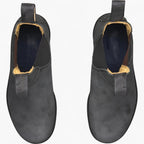 George | Men's Chelsea Leather Slip-On Ankle Boots, Classic Slip-On Boots | My Sweet Wardrobe