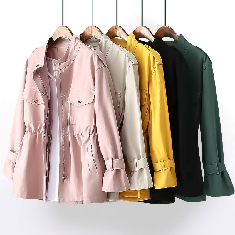 Gillian | Women's Durable Rain Coat, Practical Autumn Coat | My Sweet Wardrobe