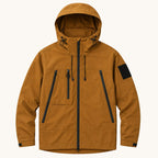 Graham | Men's Lightweight Waterproof Hooded Rain Jacket, Windproof Autumn Jacket | My Sweet Wardrobe