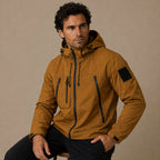 Graham | Men's Lightweight Waterproof Hooded Rain Jacket, Windproof Autumn Jacket | My Sweet Wardrobe