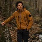 Graham | Men's Lightweight Waterproof Hooded Rain Jacket, Windproof Autumn Jacket | My Sweet Wardrobe